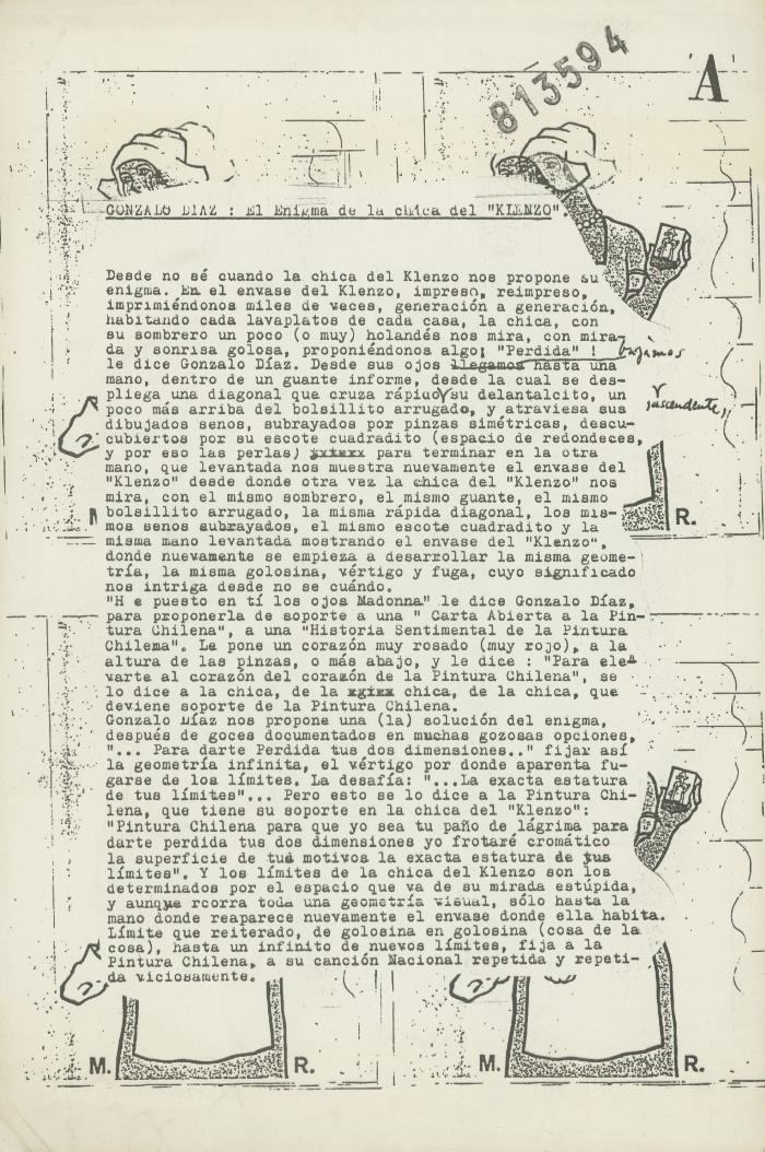 El enigma de la chica del "Klenzo"
