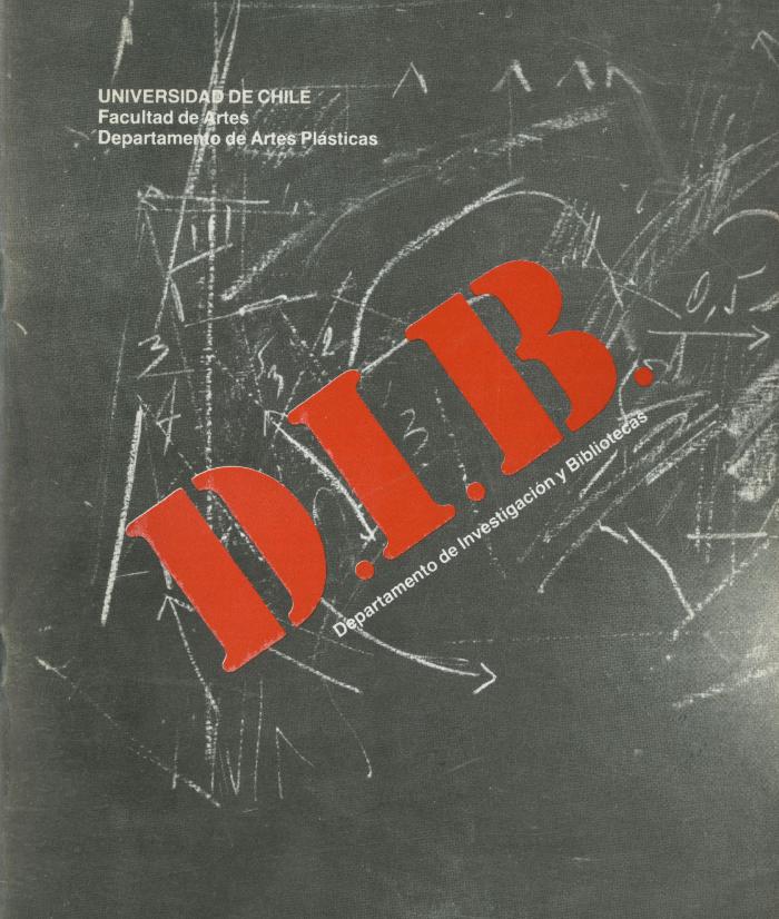 D.I.B. Departamento de Investigación y Bibliotecas