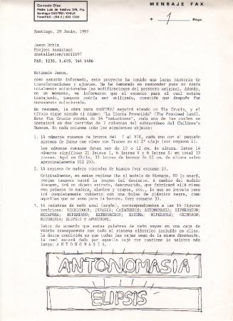 Fax a Jason Ortíz, InSite97