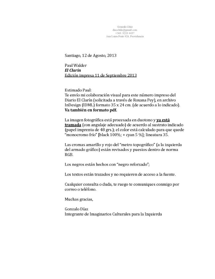 GD-D-00348_Carta con indicaciones dirigida a Paul Walder