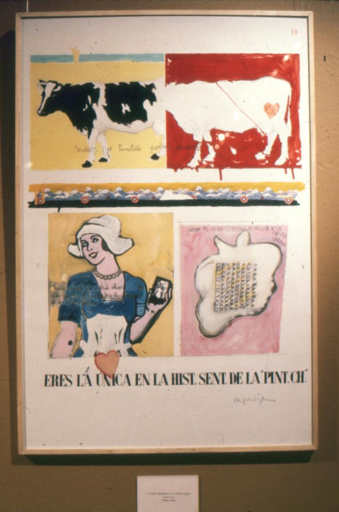 Historia Sentimental de la Pintura Chilena, Lámina 10;Historia Sentimental de la Pintura Chilena 
