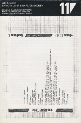 Arte & Textos. Envío a la 5ª Bienal de Sydney. Gonzalo Díaz/Eugenio Dittborn