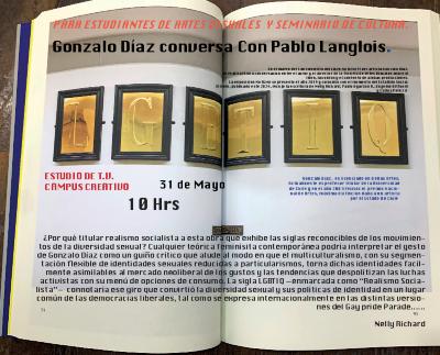 Gonzalo Díaz conversa con Pablo Langlois 