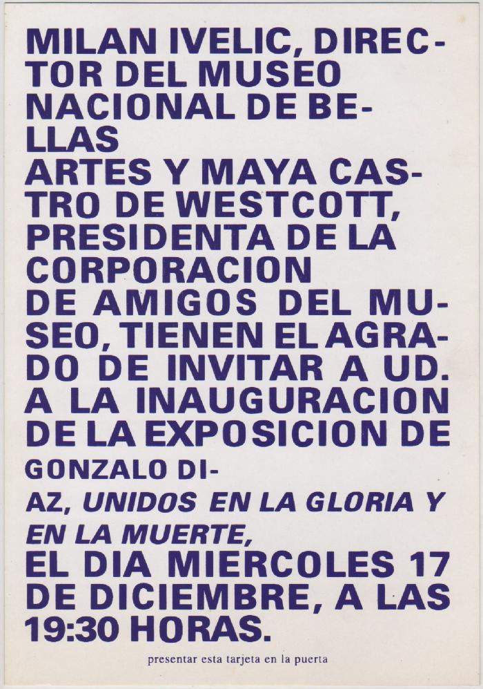 Unidos en la Gloria y en la Muerte