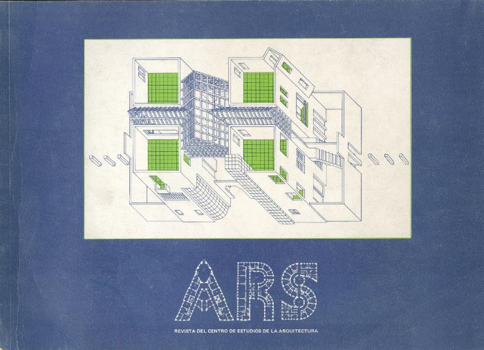ARS REVISTA DEL CENTRO DE ESTUDIOS DE ARQUITECTURA