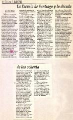 La Escuela de Santiago y la década