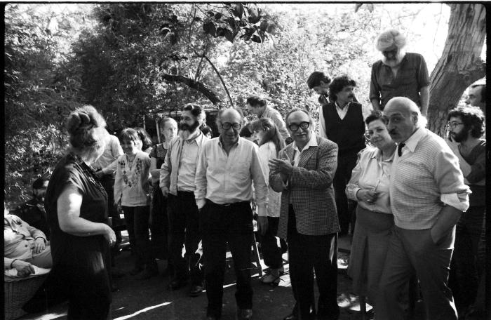 Retrato social en la casa de José Balmes y Gracia Barrios, 1972 