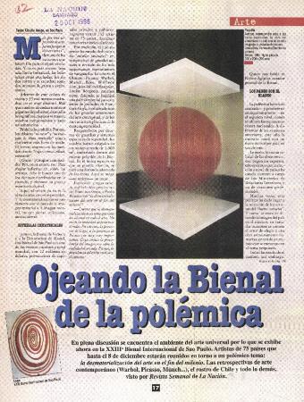 Ojeando la Bienal de la polémica