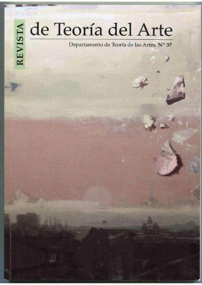 Revista de Teoría del Arte, Nº 37