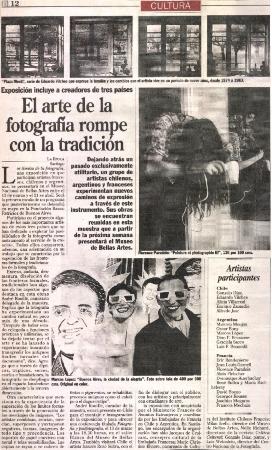 El arte de la fotografía rompe con la tradición