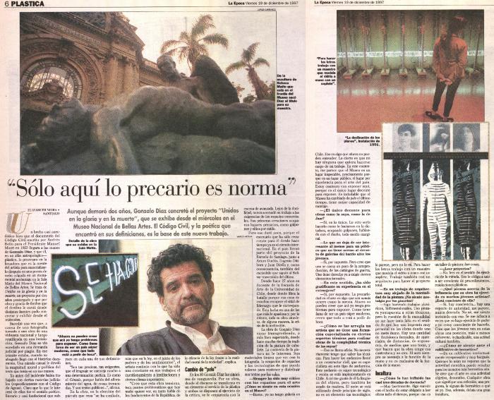 "Solo aquí lo precario es norma"