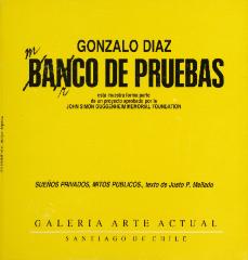 Gonzalo Díaz, Banco/Marco de Pruebas