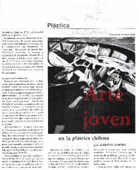 Arte Joven en la plástica chilena