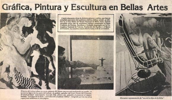 Gráfica, Pintura y Escultura en Bellas Artes