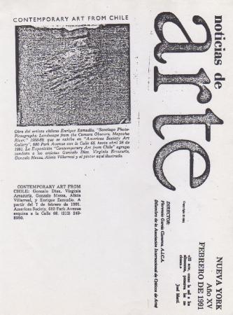 Contemporary art from Chile 