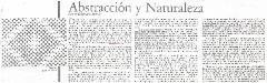 Abstracción y naturaleza