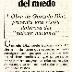Un catálogo del miedo