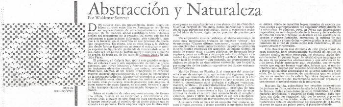 Abstracción y naturaleza