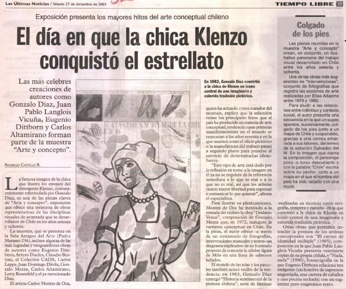 El día en que la chica Klenzo conquistó el estrellato