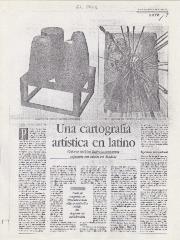 Una cartografía artística en latino