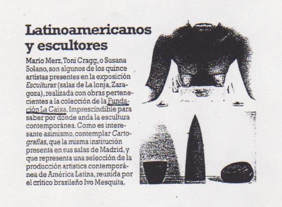 Latinoamericanos y escultores