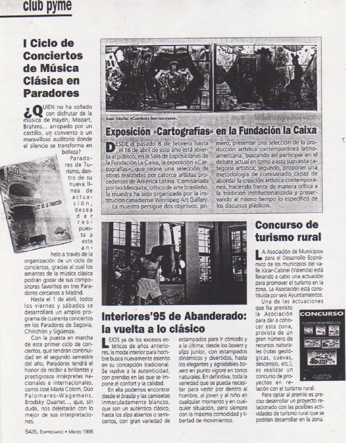 Exposición Cartografías en la Fundación la Caixa