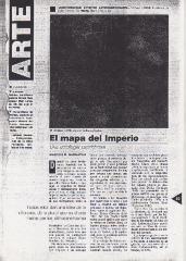 El mapa del imperio. Una antología caprichosa