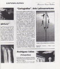 Cartografías. Arte Latinoamericano