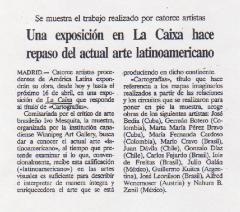 Una exposición en La Caixa hace repaso del actual arte latinoamericano
