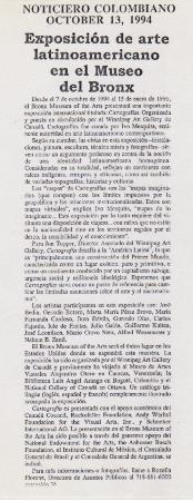 Exposición de arte latinoamericano en el Museo del Bronx