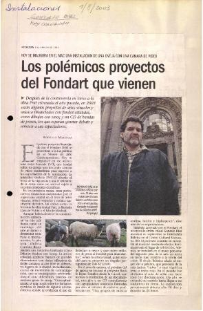 Los polémicos proyectos Fondart que vienen