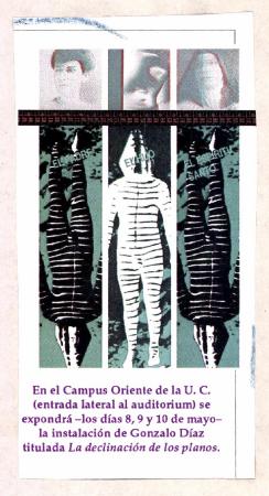 Invitación La declinación de los planos