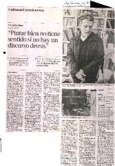 "Pintar bien no tiene sentido si no hay un discurso detrás"