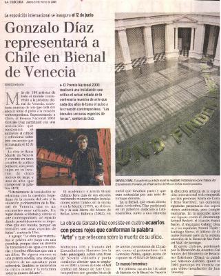 Gonzalo Díaz representará a Chile en Bienal de Venecia