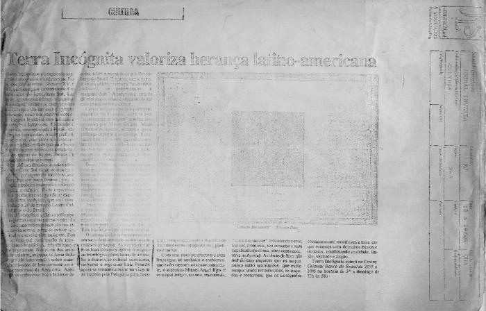 Terra Incógnita valoriza herança latino-americana