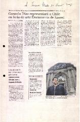 Gonzalo Díaz representará a Chile en feria de arte Documenta de Kassel