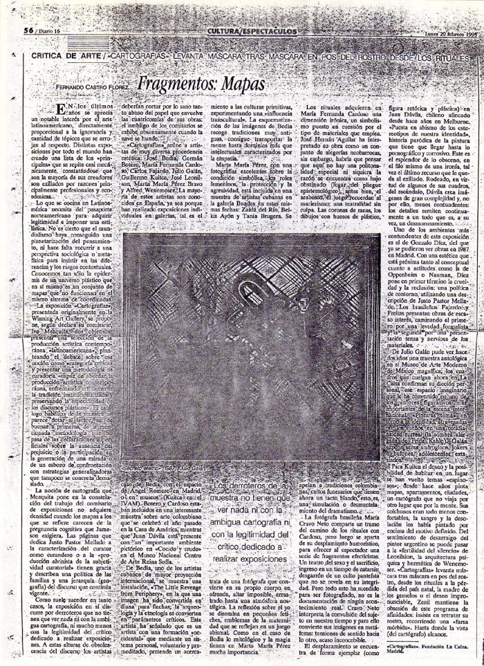 Fragmentos: Mapas