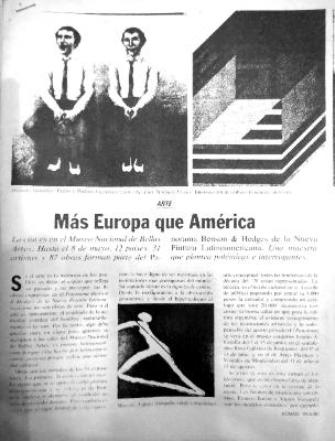 Más Europa que América