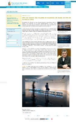 Obra de Gonzalo Díaz es parte de exposición en museo de arte en Suzhou en China
