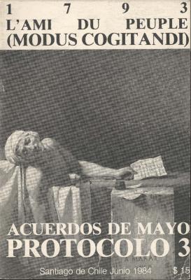 1793 L´Ami du Peuple (Modus cogitandi) Acuerdos de mayo Protocolo 3