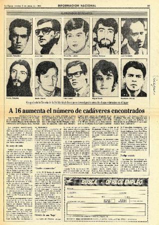 A 16 aumenta el número de cadáveres encontrados