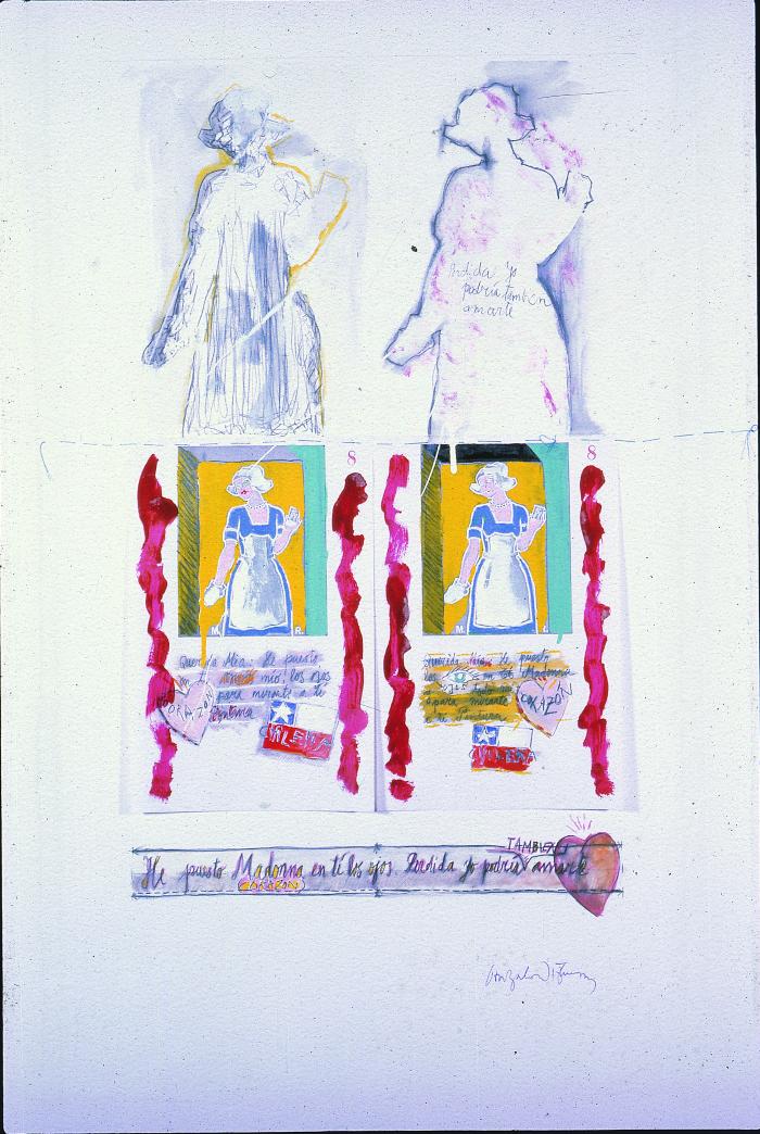 Historia Sentimental de la Pintura Chilena, Lámina 4;Historia Sentimental de la Pintura Chilena 